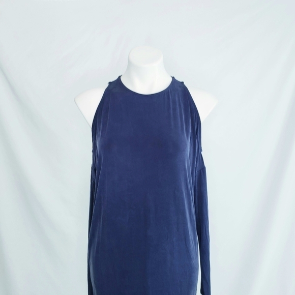 NWT Anthro Eri + Ali Annalyn Cocoon Cold Shoulder Dress - Picture 3 of 11